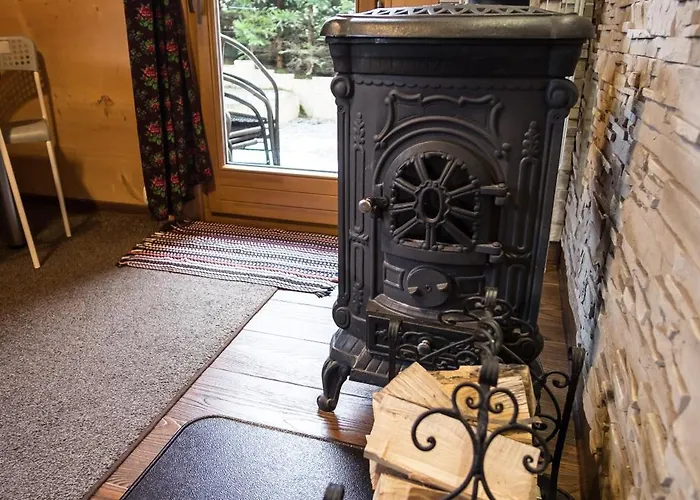 Goralski Dom Z Kominkiem 샬레 *